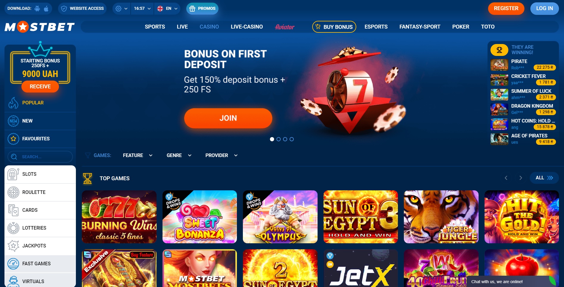 It's All About Claim Your Winning Spot at Mostbet Casino